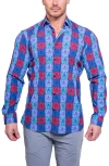 Maceoo Fibonacci Resistance Contemporary Fit Button-up Shirt