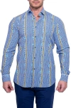 Maceoo Fibonacci Resistance Contemporary Fit Button-up Shirt