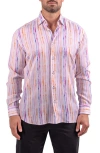 Maceoo Fibonacci Resistance Contemporary Fit Button-up Shirt