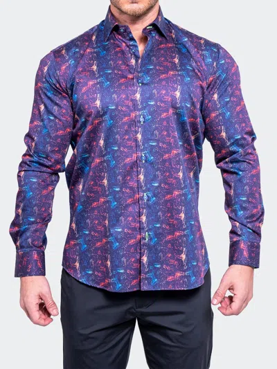 Maceoo Fibonacci Resistance2207 Blue In Multi