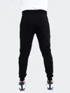 Maceoo Blueside Black Joggers In Black