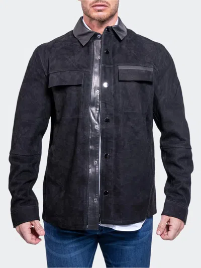 MACEOO LEATHER RESISTANCE1025 BLACK