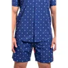 Maceoo Lionskull Blue Swim Trunks In Blue