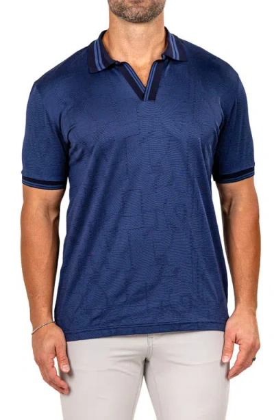 Maceoo Marthy Blue Polo