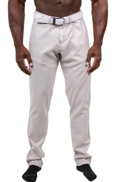 Maceoo Marthy Cotton Blend Pants In Gray