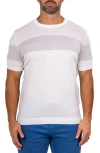 Maceoo Marthy White Crewneck In White
