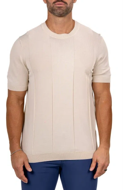 Maceoo Marthy White Crewneck In Neutral