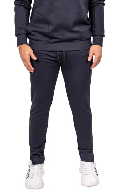 Maceoo Marthyr Joggers In Blue