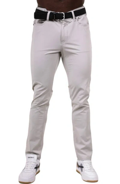 Maceoo Marthyr Slim Fit Pants In Gray