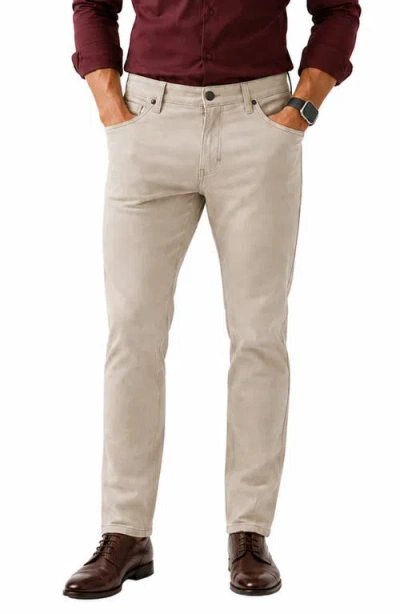 Maceoo Marthyr Slim Fit Performance Pants In White