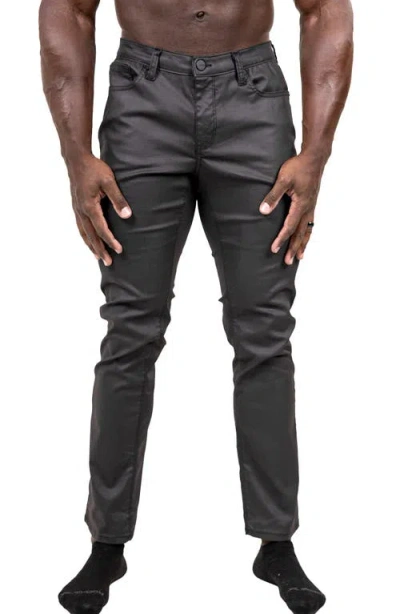 Maceoo Marthyr Stretch Skinny Jeans In Black
