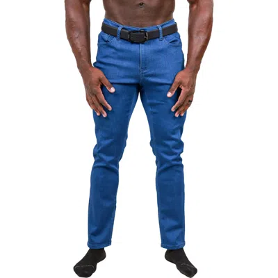 Maceoo Marthyr Stretch Skinny Jeans In Blue