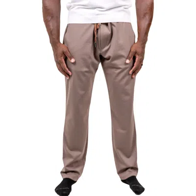 Maceoo Marthyr Tapered Leg Drawstring Pants In Gray