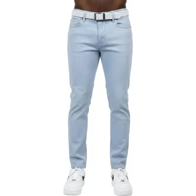 Maceoo Marthyr006 Blue Slim Stretch 5-pocket Pants