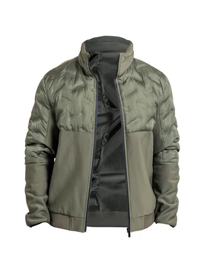 Maceoo Men's Ascension Bomber Jacket In Green