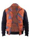 Maceoo Men's Bomber Jacket In Pattern