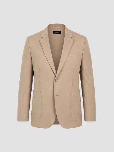 Maceoo Men's Descartes Unconstructed Blazer In Beige