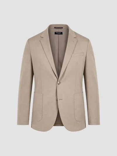 Maceoo Men's Descartes Unconstructed Blazer In Beige