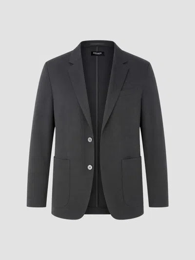 Maceoo Men's Descartes Unconstructed Blazer In Black