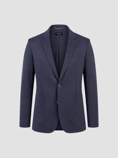 Maceoo Men's Descartes Unconstructed Blazer In Blue