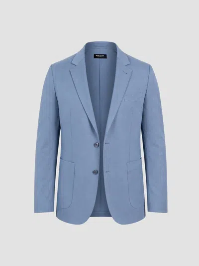 Maceoo Men's Descartes Unconstructed Blazer In Blue