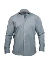 Maceoo Einstein Aristocratluxestretch Button-up Shirt In Gray