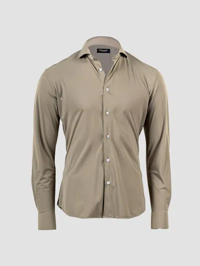 Maceoo Men's Einstein Marthyr Shirt In Brown