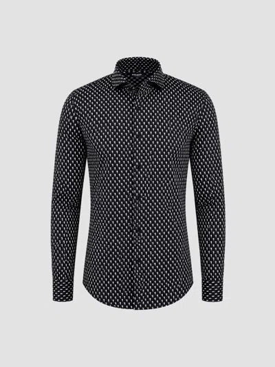 Maceoo Men's Einstein Stretch Shirt In Blue