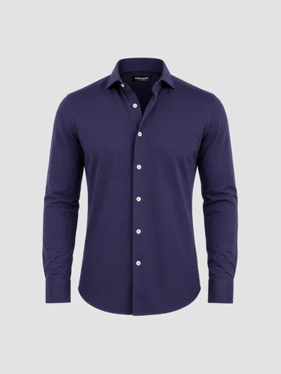 Maceoo Men's Einstein Stretch Shirt In Blue
