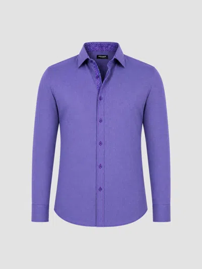 Maceoo Men's Einstein Stretch Shirt In Purple
