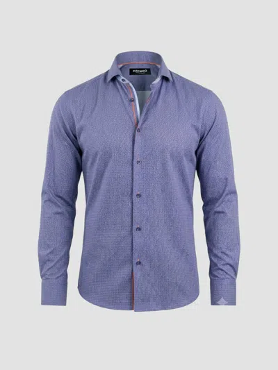 Maceoo Men's Einstein Stretch Shirt In Purple