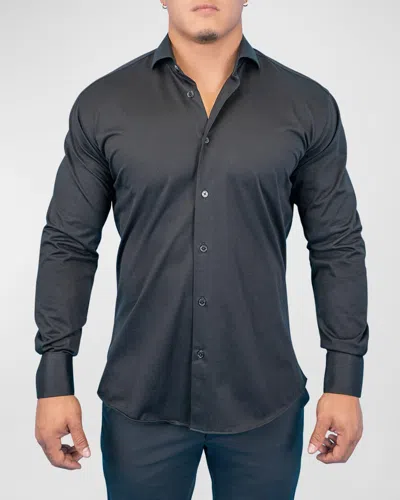 Maceoo Men's Einstein True Dress Shirt In Black