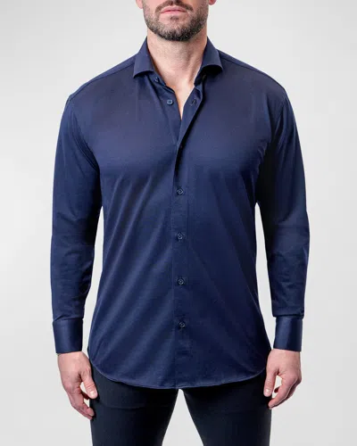 Maceoo Men's Einstein True Sport Shirt In Blue