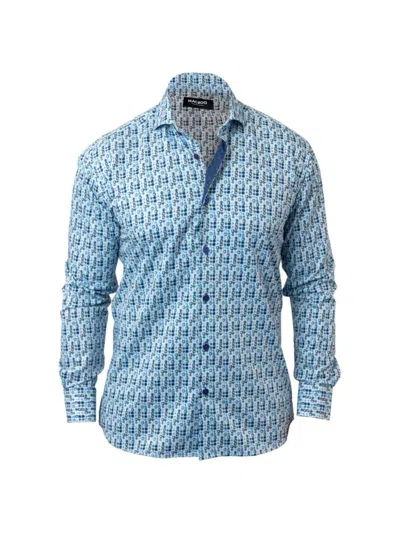 Maceoo Men's Eistein Startile 29 Shirt In Blue