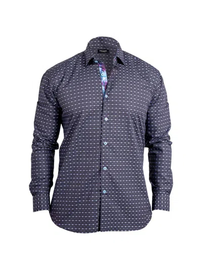 Maceoo Men's Fibonacci Ascension Shirt In Blue