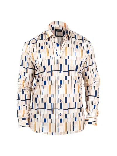 Maceoo Men's Fibonacci Shirt In Multi
