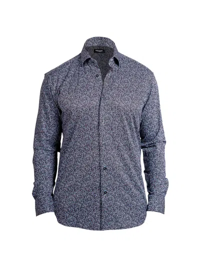 Maceoo Men's Fibonacci Stretch Ascension Shirt In Black