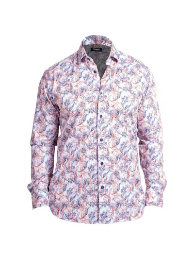 Maceoo Men's Fibonacci Stretch Ascension Shirt In White