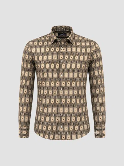 Maceoo Men's Fibonacci Stretch Shirt In Multi