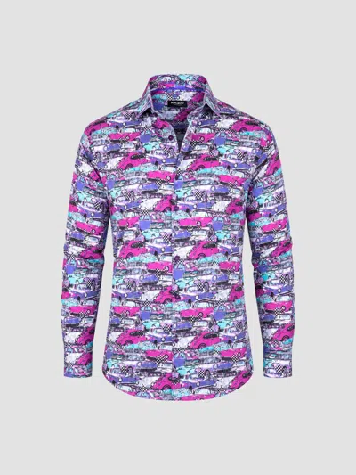 Maceoo Men's Fibonacci Vin Multi Shirt