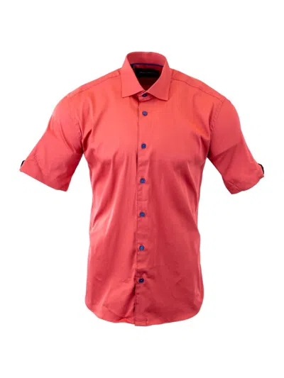 Maceoo Men's Galileo Sleek Shirt In Orange