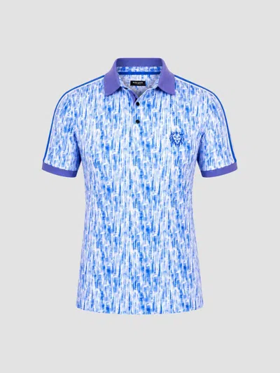 Maceoo Men's Golf Polo Shirt In Blue