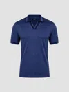 Maceoo Marthy Blue Polo In Blue