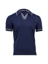 Maceoo Marthy Blue Polo In Blue