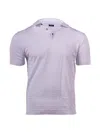 Maceoo Marthy White Polo In Purple