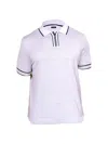 Maceoo Marthy White Polo In White