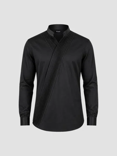 Maceoo Men's Kymono Shirt In Black