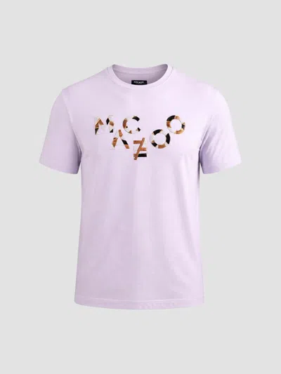 Maceoo Men's Logo Graphic T-shirt In Lilac