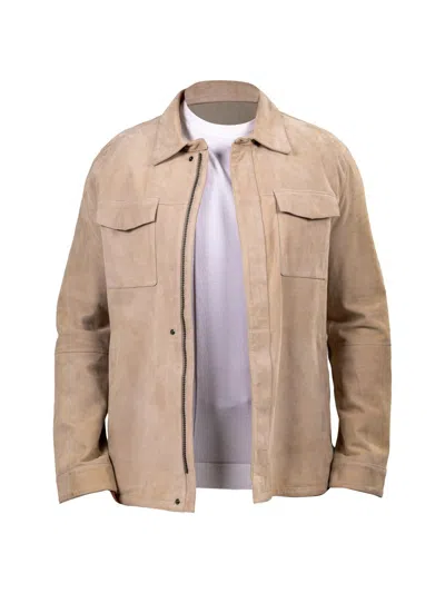 MACEOO MEN'S MARTHYR LEATHER JACKET