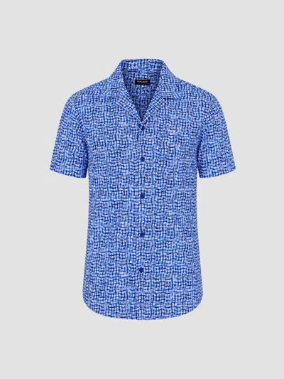 Maceoo Men's Marthyr Shirt In Blue